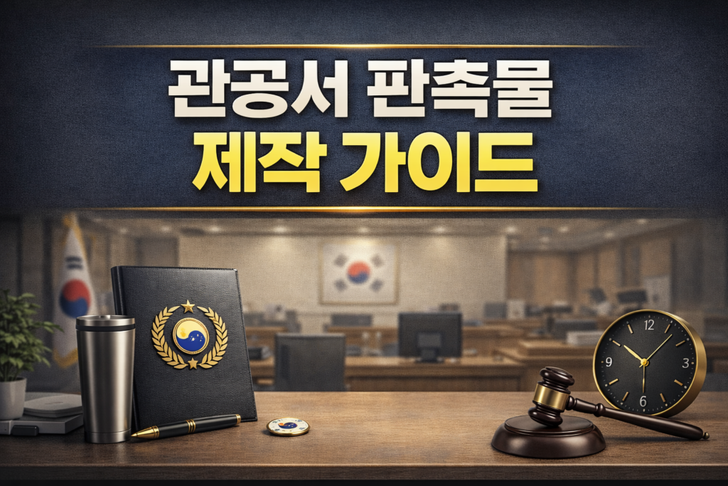 관공서 판촉물 제작