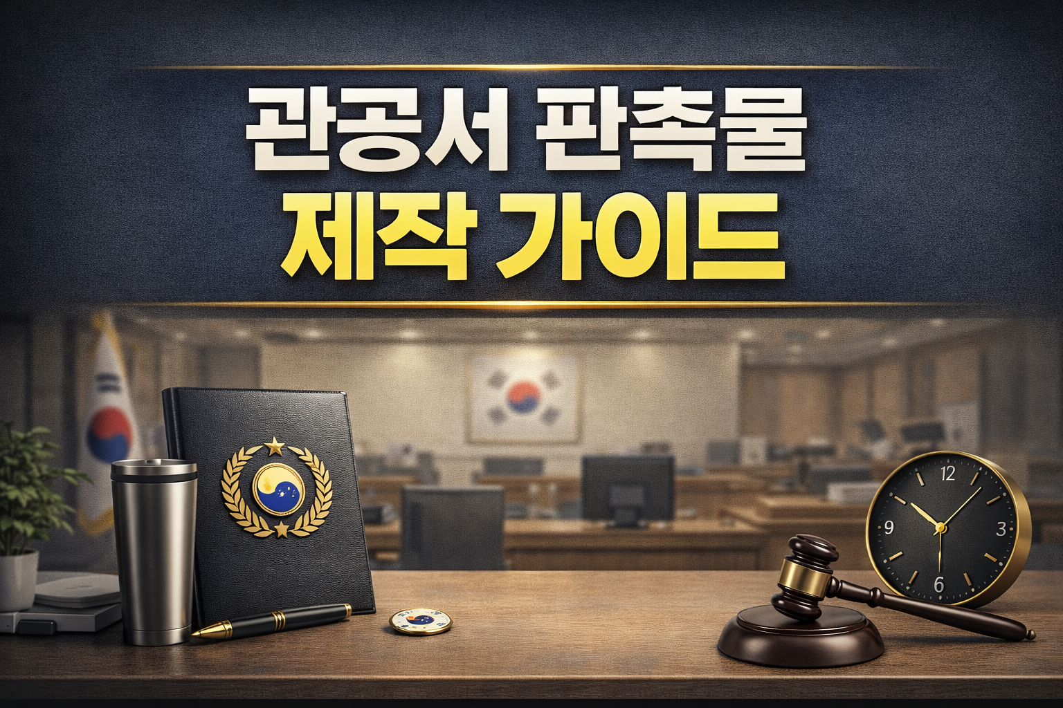 관공서 판촉물 제작