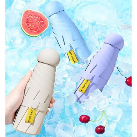 봄 판촉물로 완벽한 선택, 초미니 5단 자외선 차단 양우산