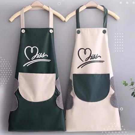 카페 기념품 포켓 주머니 핸드 타월 앞치마
