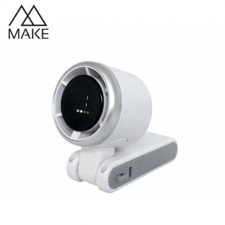 답례품으로 적합한 접이식 선풍기, 실용성과 휴대성 모두 갖춘 메이크 3000mAh 미니 LED 선풍기