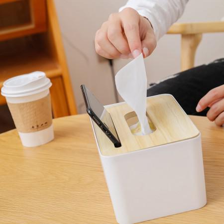 클리닉 판촉물 멀티 사각 휴지 케이스