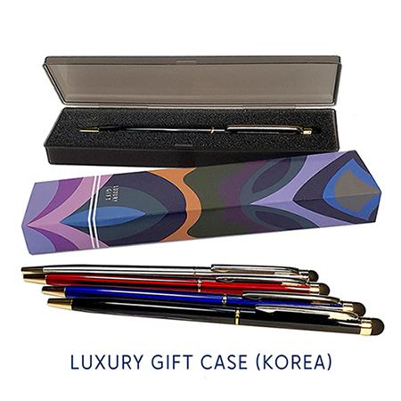 검진센터 기념품으로 완벽한 터치펜, 고급스러운 4색 검정노바터치펜 소개