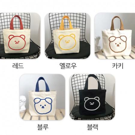 학교행사 홍보물로 제격인 보조가방, 5가지 곰돌이 미니 에코백 완벽 활용법